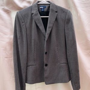 Ann Taylor dress jacket size 8 has unique pattern